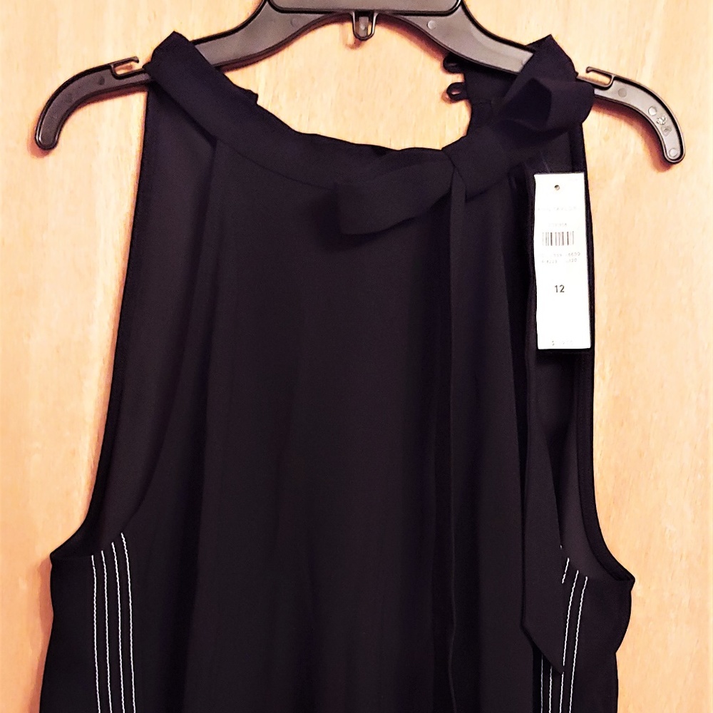 Ann Taylor Bow Halter Dress Size 12